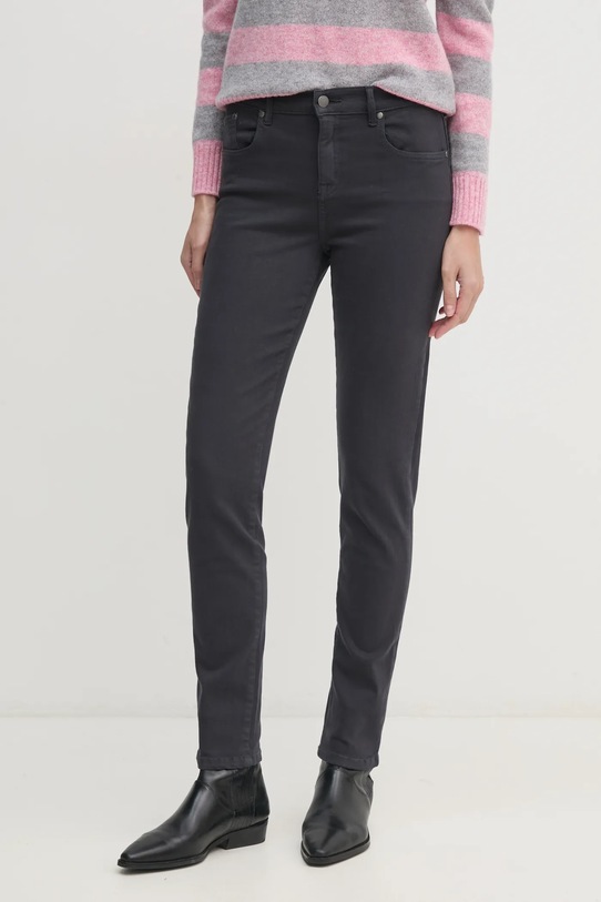 Barbour spodnie z elastanem szary LTR0158