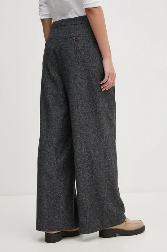 Oblečení Kalhoty s příměsí vlny Barbour LTR0370 šedá