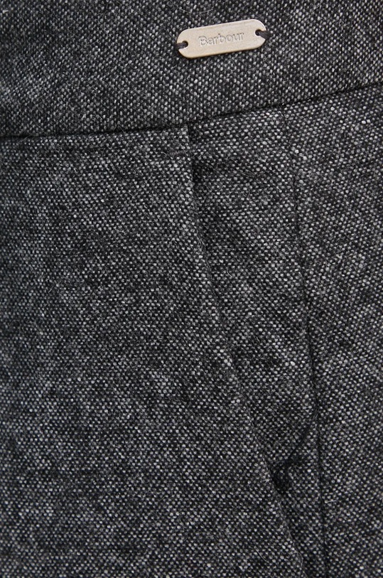 Kalhoty s příměsí vlny Barbour LTR0370 šedá