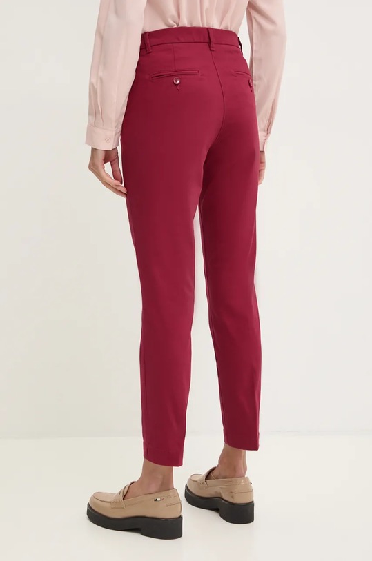 Oblečení Kalhoty Sisley 4AI655AH6 burgundské