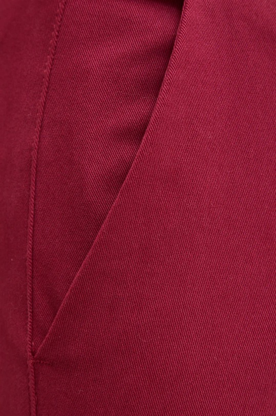 Kalhoty Sisley burgundské 4AI655AH6