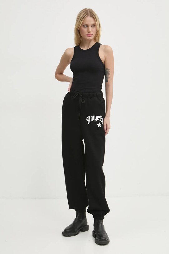 Aniye By melegítőnadrág elasztánnal fekete 181498