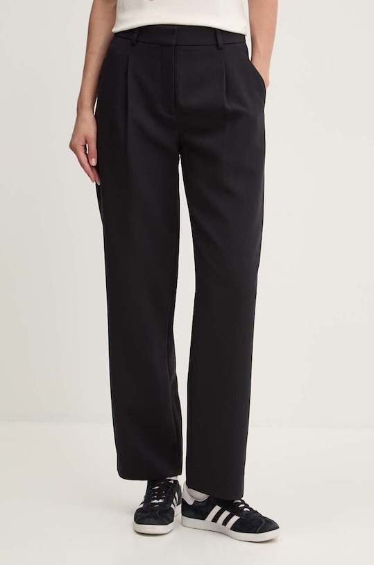 Abercrombie & Fitch pantaloni drept negru KI156.4358.900
