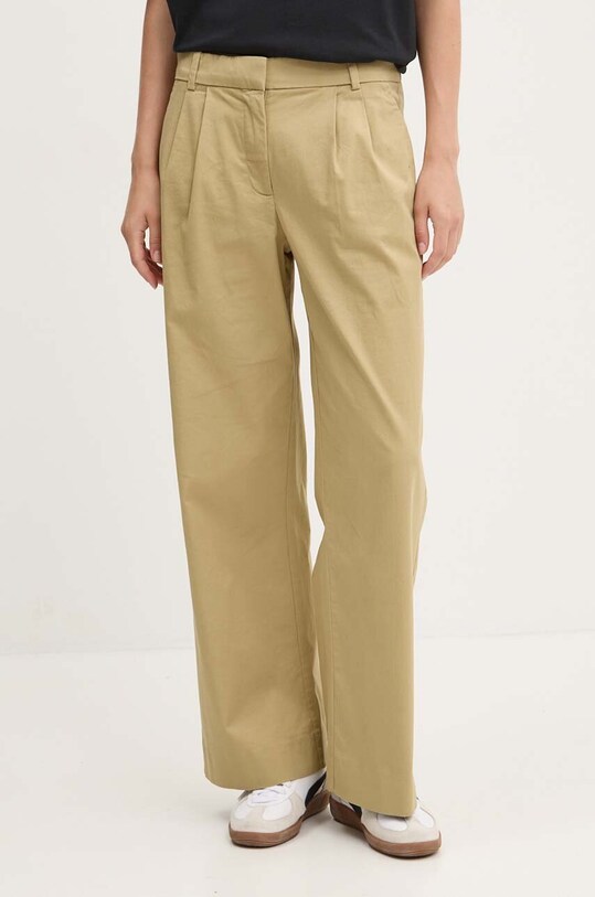 Abercrombie & Fitch pantaloni low verde KI156.4416.450