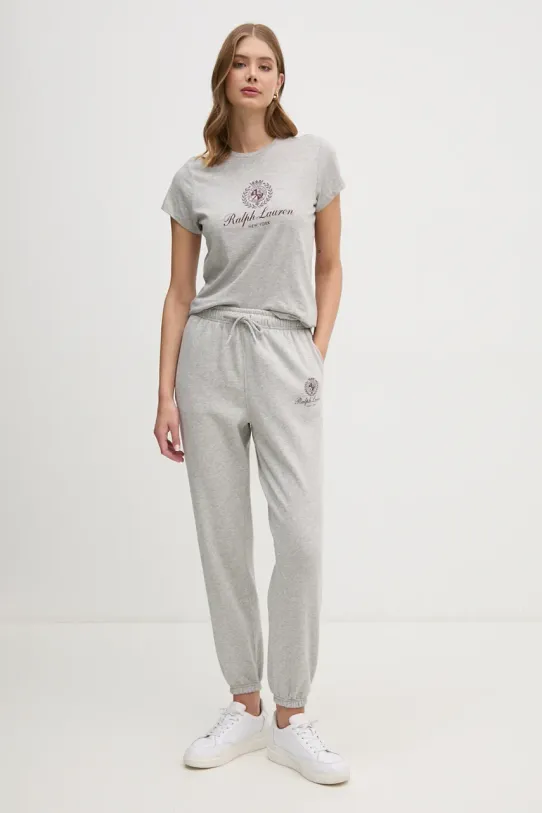 Polo Ralph Lauren spodnie dresowe dzianina szary 211959889