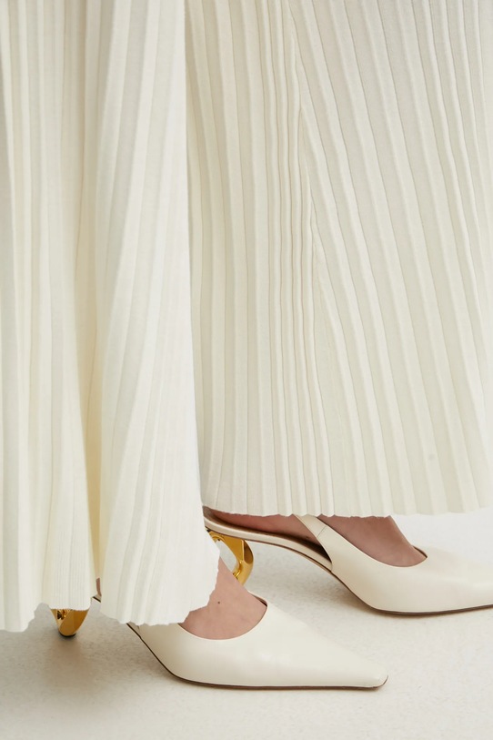 Twinset pantaloni della tuta beige 242LI3UAA