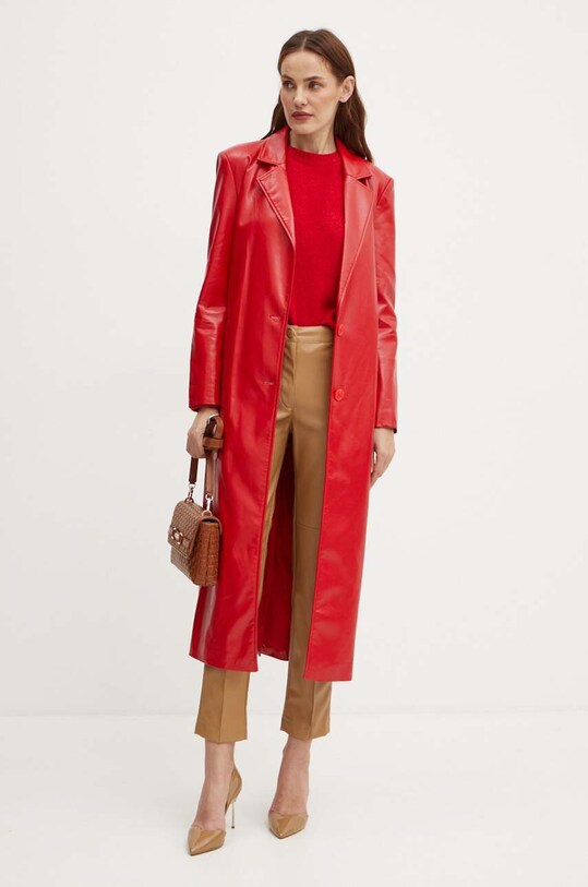 Twinset spodnie 242TP2203 brązowy AW24