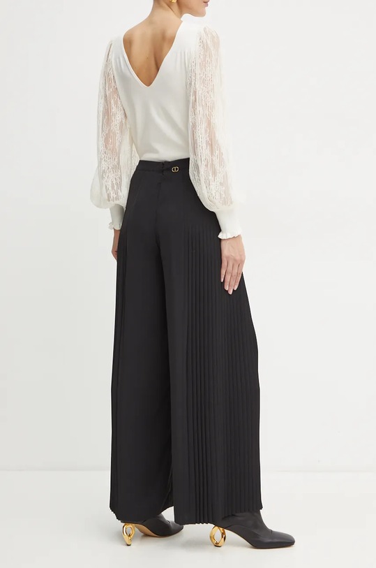 Oblečení Kalhoty Twinset 242TP2292 černá