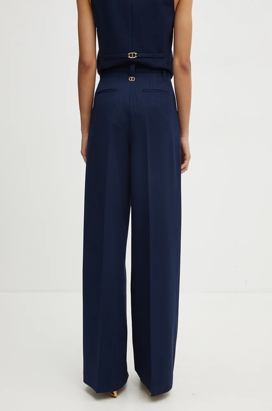 Odjeća Hlače Twinset 242TP2151 mornarsko plava