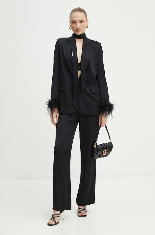 Twinset pantaloni 242TP2451 negru AW24