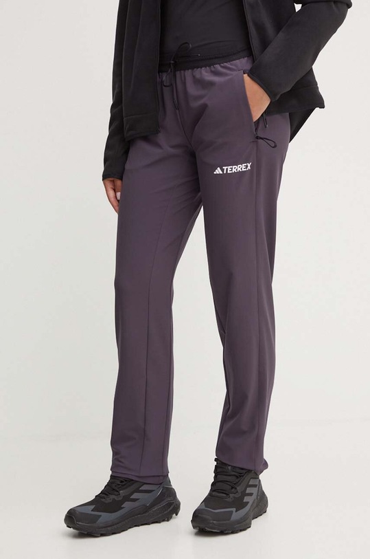 Oblečenie Turistické nohavice adidas TERREX Liteflex IW6595 fialová