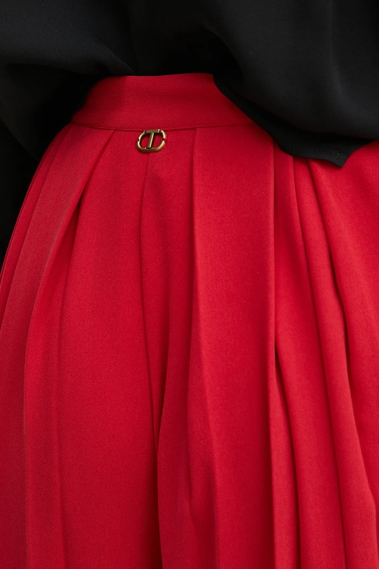 Παντελόνι Twinset 242TT2172 κόκκινο