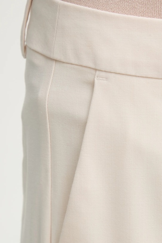 Nohavice s prímesou vlny Marella béžová 2423136052200