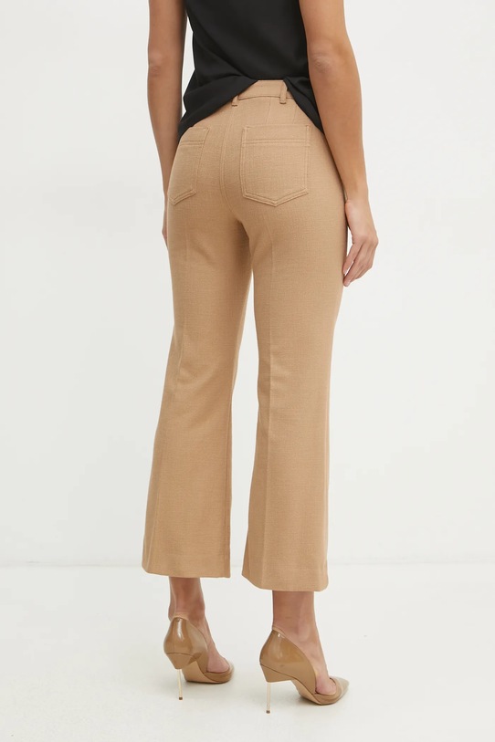 Ρούχα Παντελόνι Marella 2423136062200 καφέ