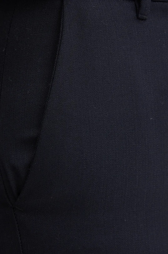 Marella pantaloni din lana bleumarin 2423136072200