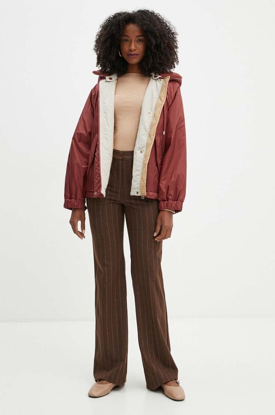 Marella pantaloni de lana 2423136142200 maro AW24