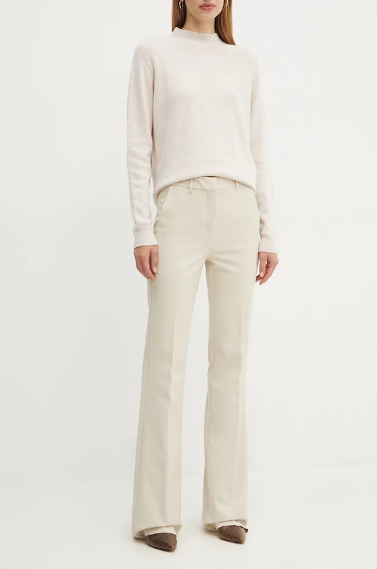 Kalhoty Marella high béžová 2423136202200