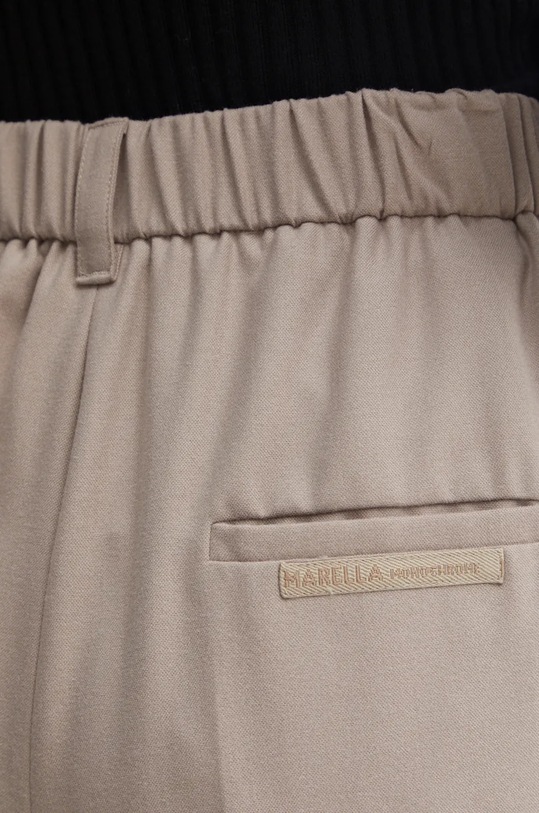 Marella pantaloni scurti bej 2423146015200