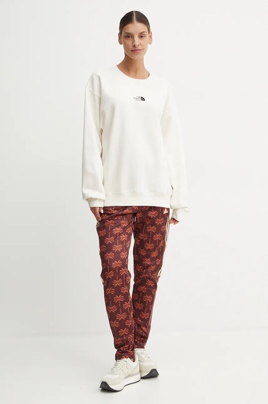 Спортивные штаны adidas x Farm Rio IV9755 бордо AW24