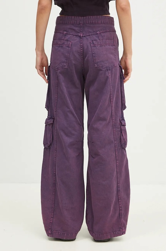 Oblečenie Bavlnené nohavice Alpha Industries Multipocket Pant 148022 fialová