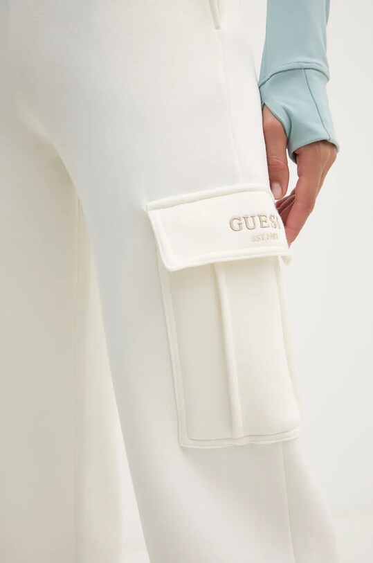 Guess pantaloni de trening MIDGE bej V4BB04.KCHX0