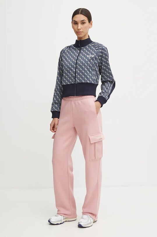 Guess pantaloni de trening MIDGE V4BB04.KCHX0 roz AW24