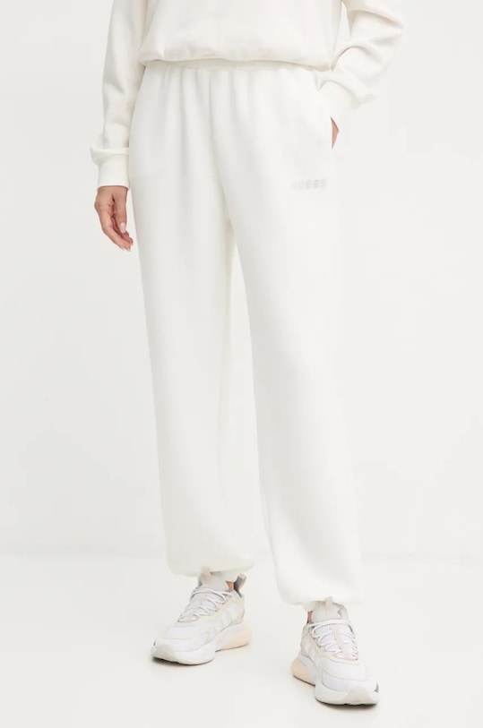 Guess pantaloni tuta CECILIA maglia beige V4BB13.K7UW2