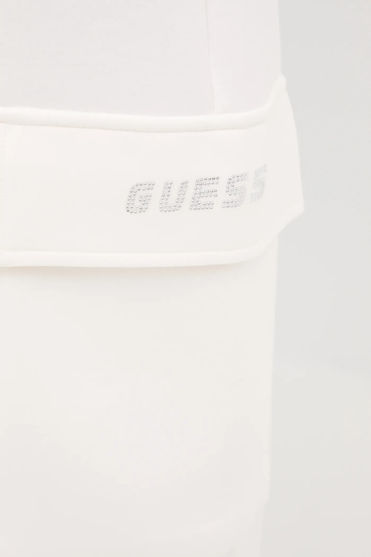 Guess spodnie dresowe CECILIA beżowy V4BB12.K7UW2