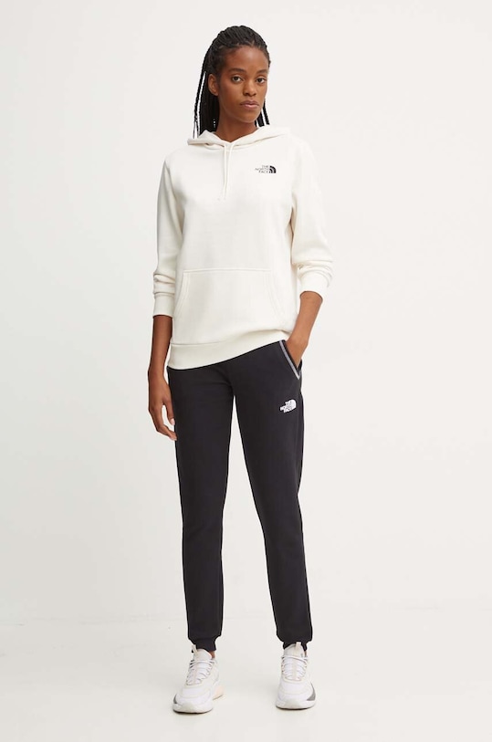 The North Face spodnie dresowe bawełniane Hakuun Jogger NF0A89CFJK31 czarny AW24