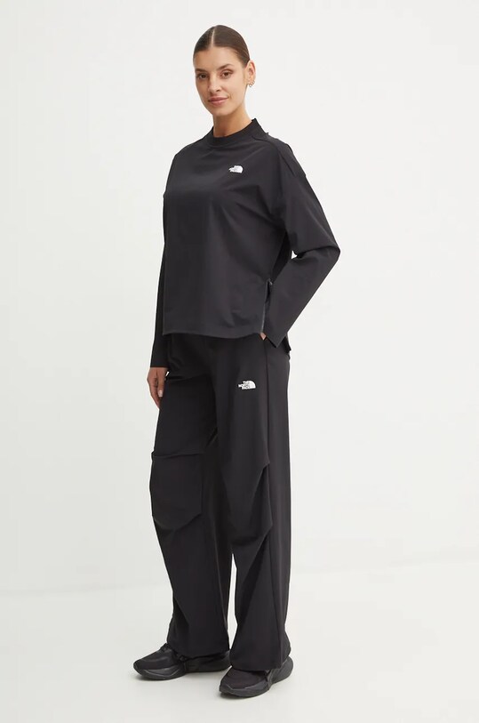 The North Face spodnie Woven NF0A89H1JK31 czarny AW24