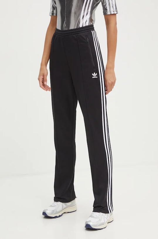 Спортивні штани adidas Originals Adicolor трикотаж чорний IW3171