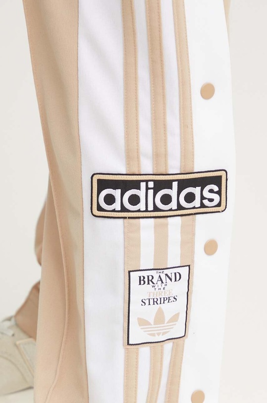 Штани adidas Originals Adicolor бежевий IY2130