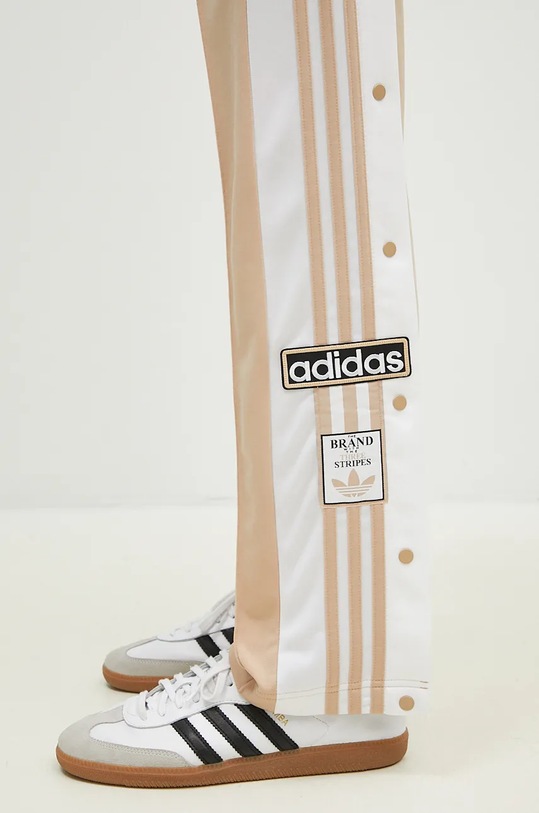 adidas Originals pantaloni Adicolor beige IY2130