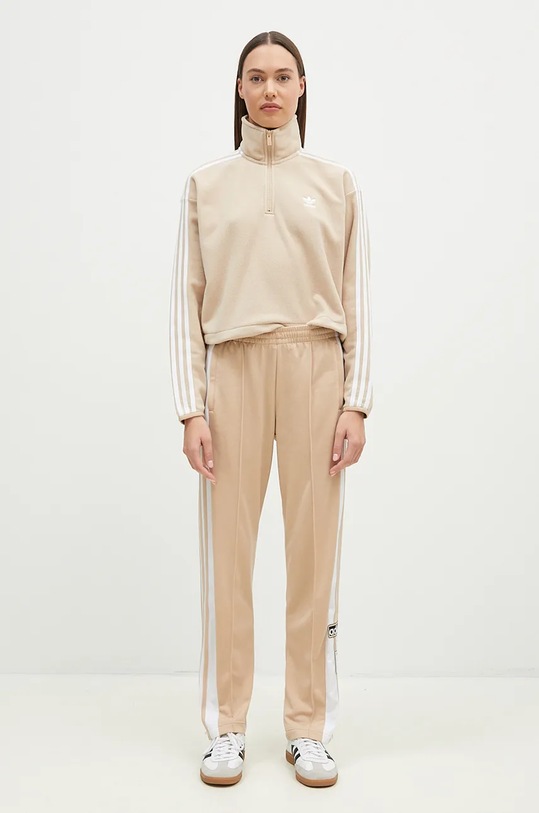 adidas Originals pantaloni Adicolor IY2130 beige