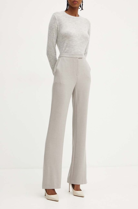 BOSS pantaloni uni gri 50518860