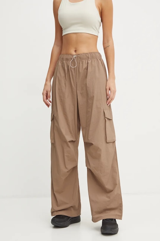 Kalhoty New Balance high zelená WP43534LMR