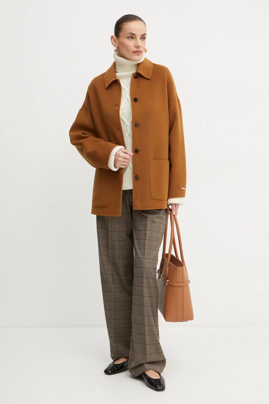Брюки MAX&Co. 2426136033200 коричневый AW24