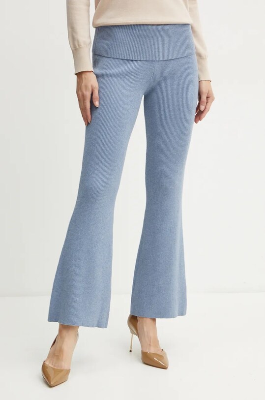 Guess pantaloni NINA low albastru W4BB53.Z3K92