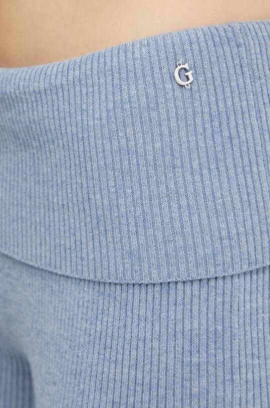 Guess pantaloni NINA W4BB53.Z3K92 albastru
