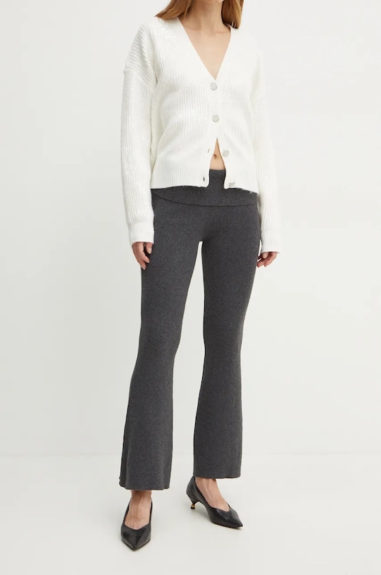 Guess spodnie NINA dzianina szary W4BB53.Z3K92