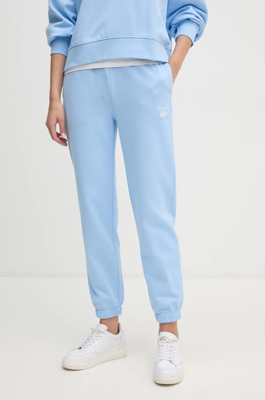 Спортивні штани Lacoste XF2566 блакитний AW24