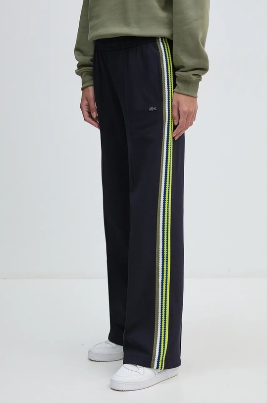 Lacoste pantaloni della tuta di cotone maglia blu navy XF2678
