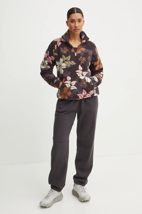 Tepláky Roxy Oasis Haze ERJFB03443 šedá AW24