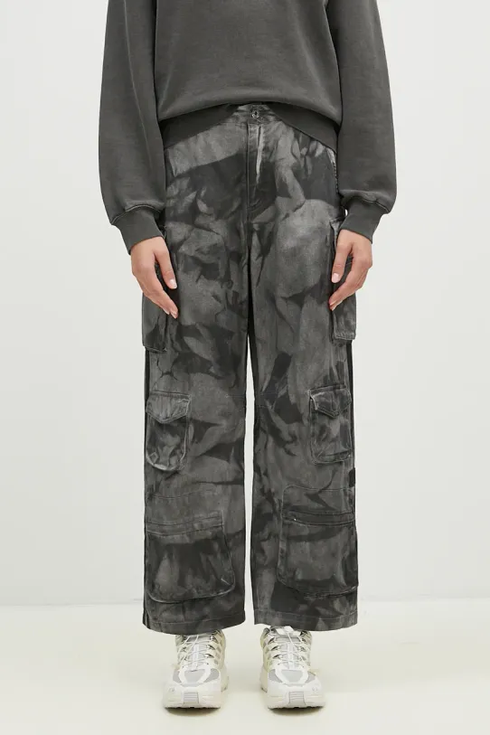 Хлопковые брюки adidas Originals Xxl Cargo Pant хлопок серый IW5537