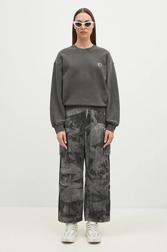 adidas Originals cotton trousers Xxl Cargo Pant IW5537 gray
