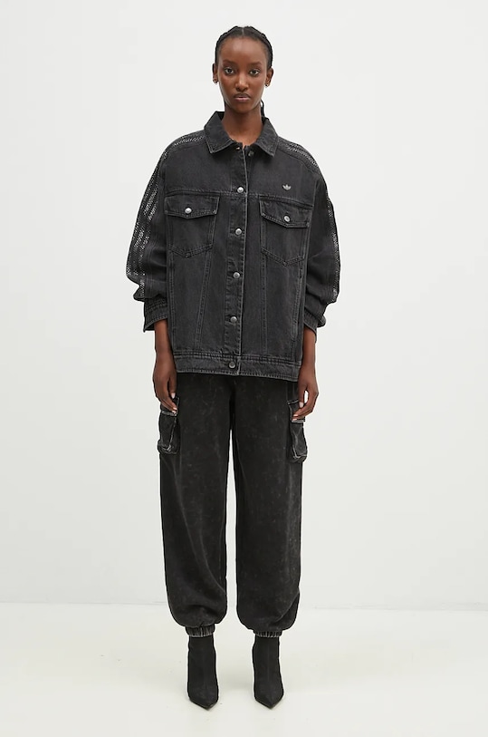 adidas Originals spodnie dresowe Wash Cargo Pant IW5563 czarny