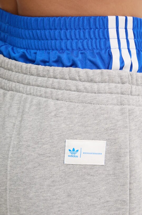 adidas Originals pantaloni de trening din bumbac Ksenia SweatPant IW5670 gri