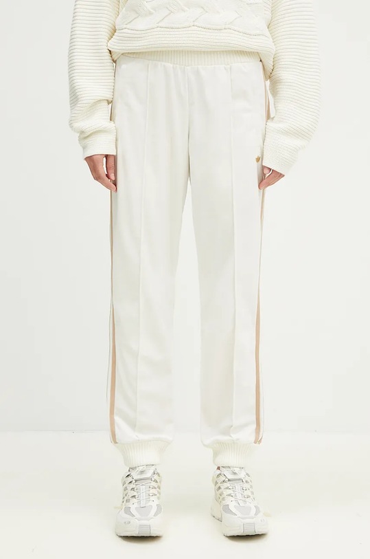 adidas Originals joggers Velvet Track Pant applique beige IX0960