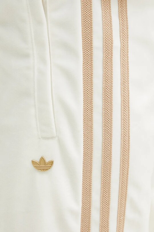 adidas Originals joggers Velvet Track Pant beige IX0960