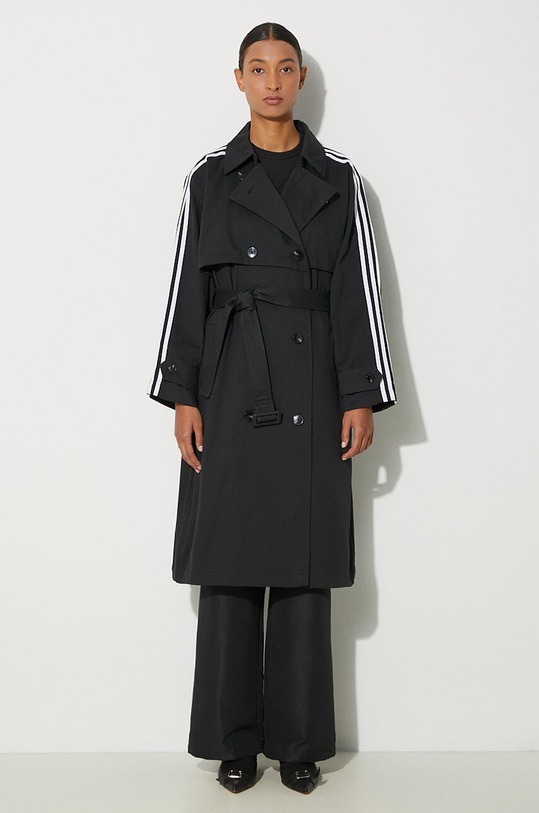 adidas Originals pantaloni Essentials Woven Cargo IX9974 nero AW24